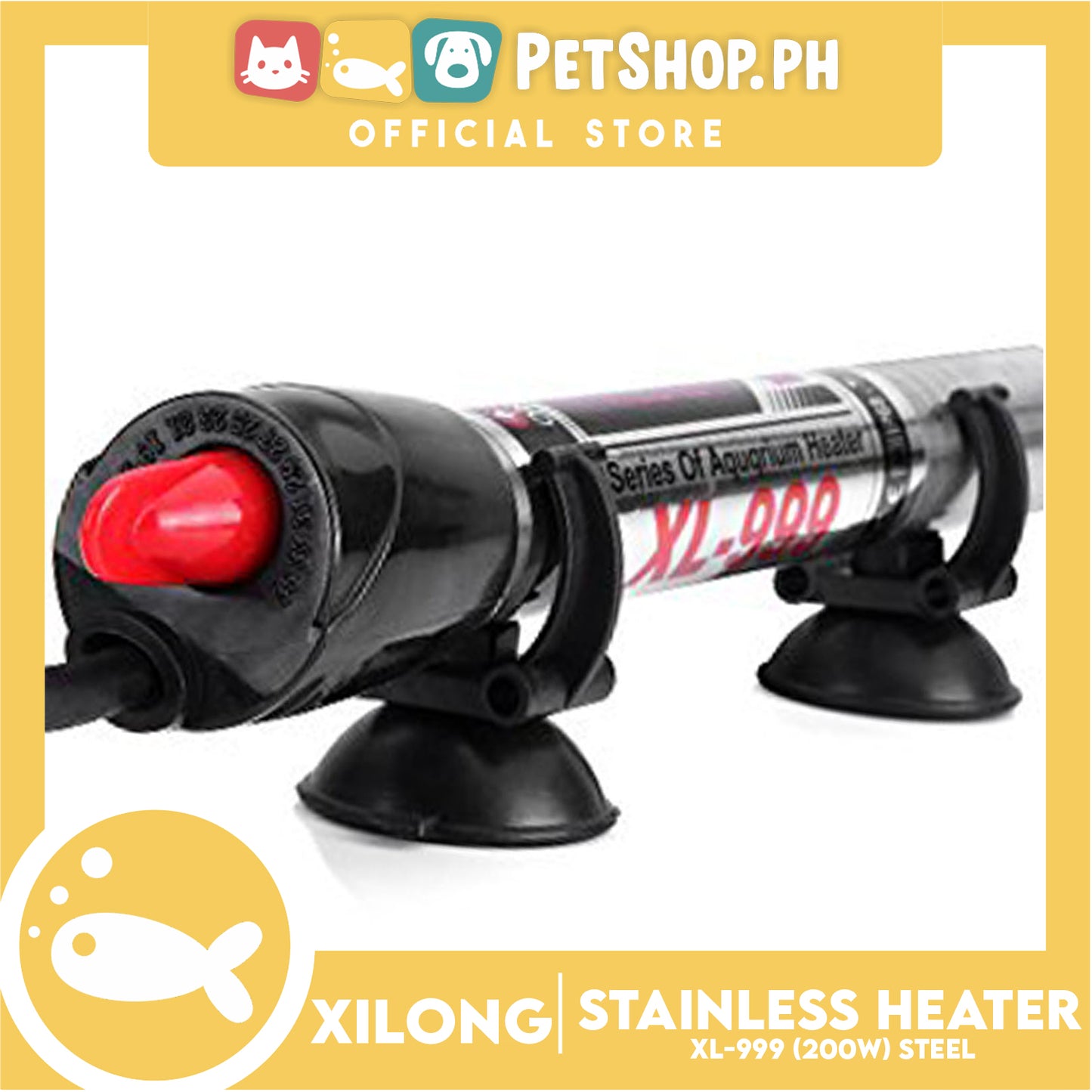 XL-999 Stainless Heater 200w