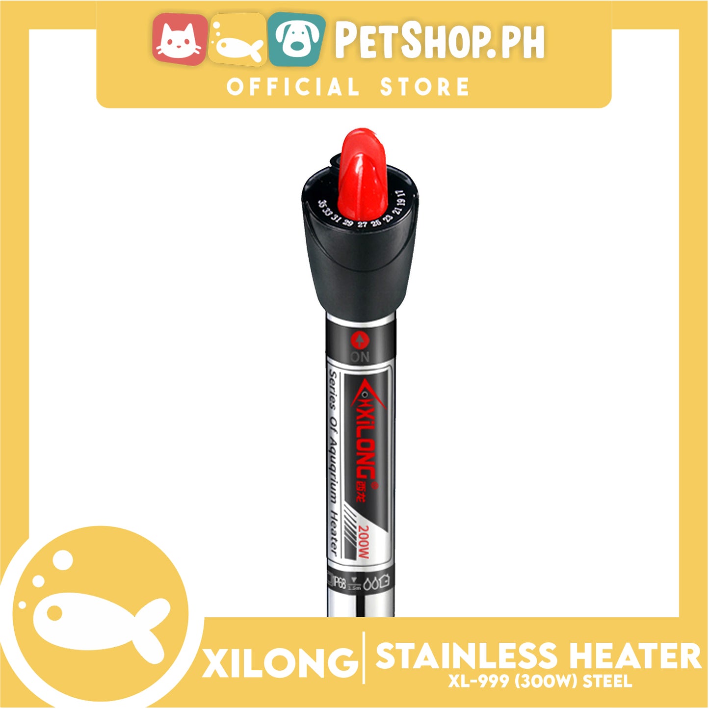 XL-999 Stainless Heater 300w