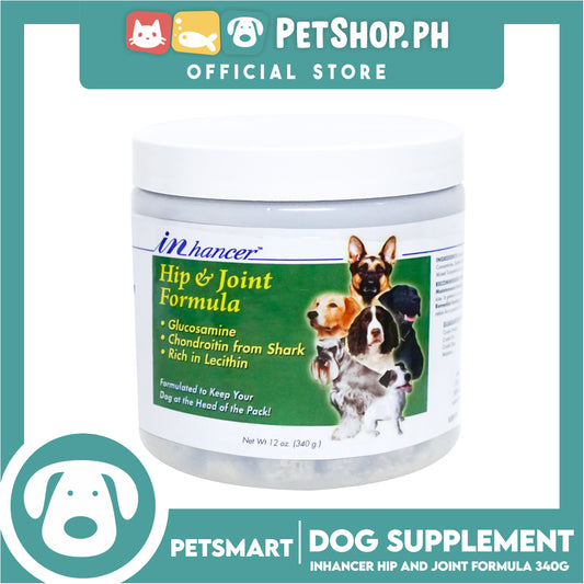 Inhancer Hip and Joint Formula 200pcs Glucosamine Chondroitin from Shark, Rich in Lecithin 340g Dog Supplement