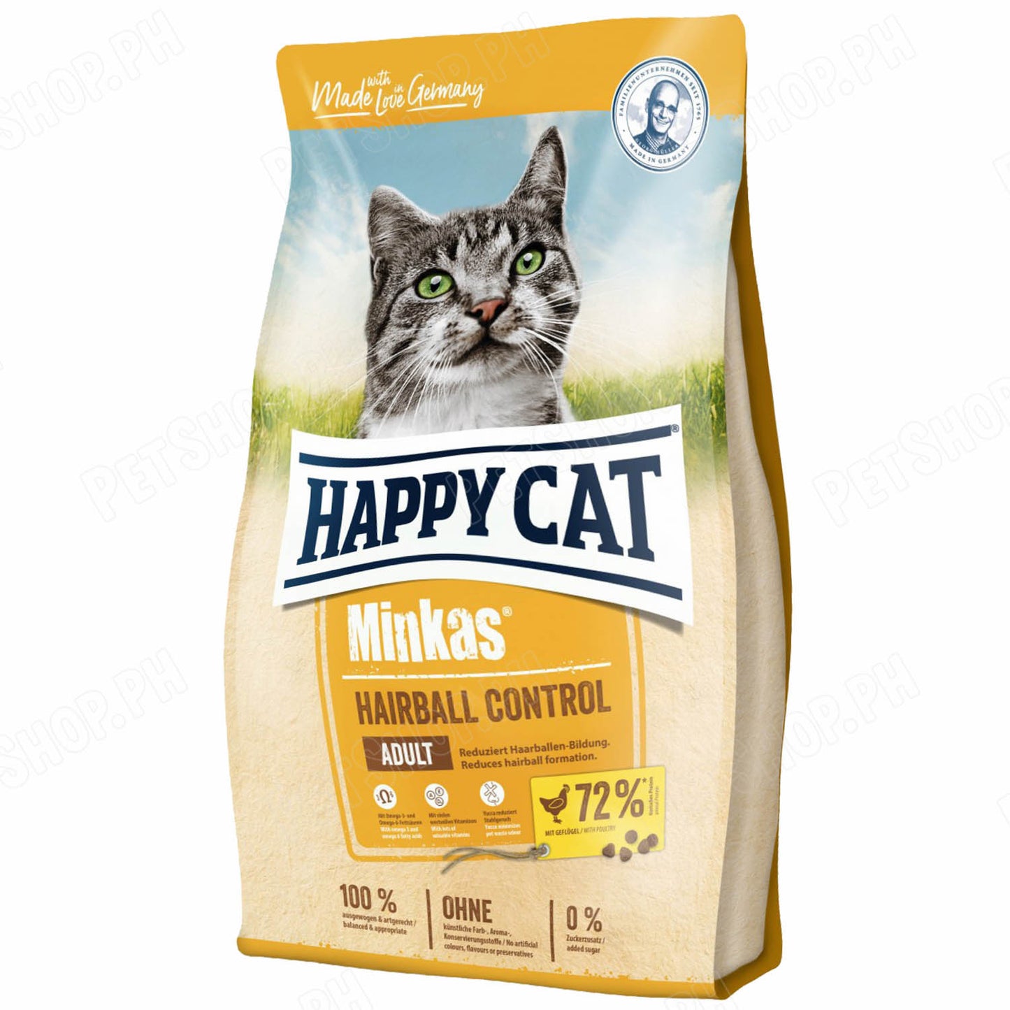 Happy Cat Minkas Hairball Control 1.5kg