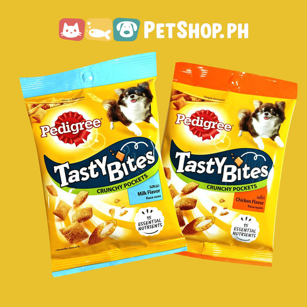 Pedigree Tasty Bites Crunchy Pockets Milk Flavor 60g