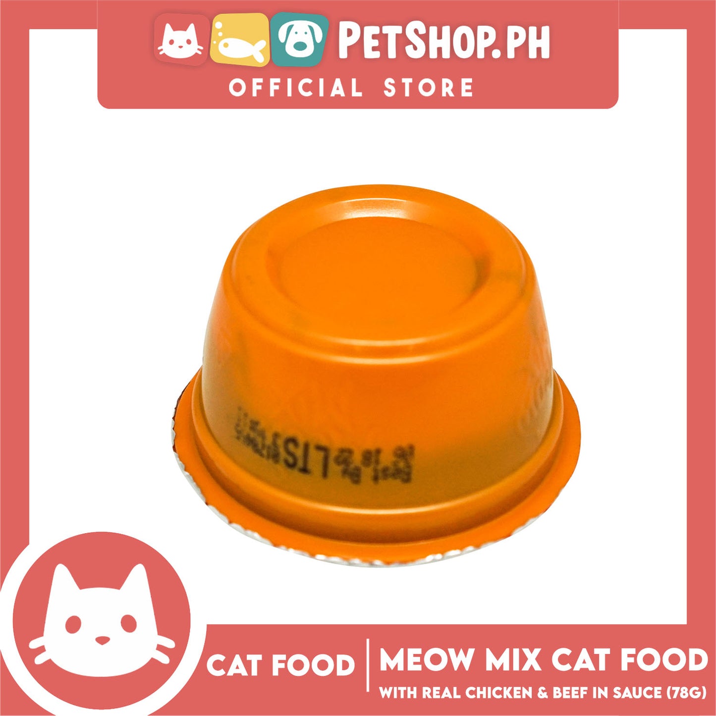 Meow Mix Tender Favorites with Real Chicken and Beef in Sauce 78g