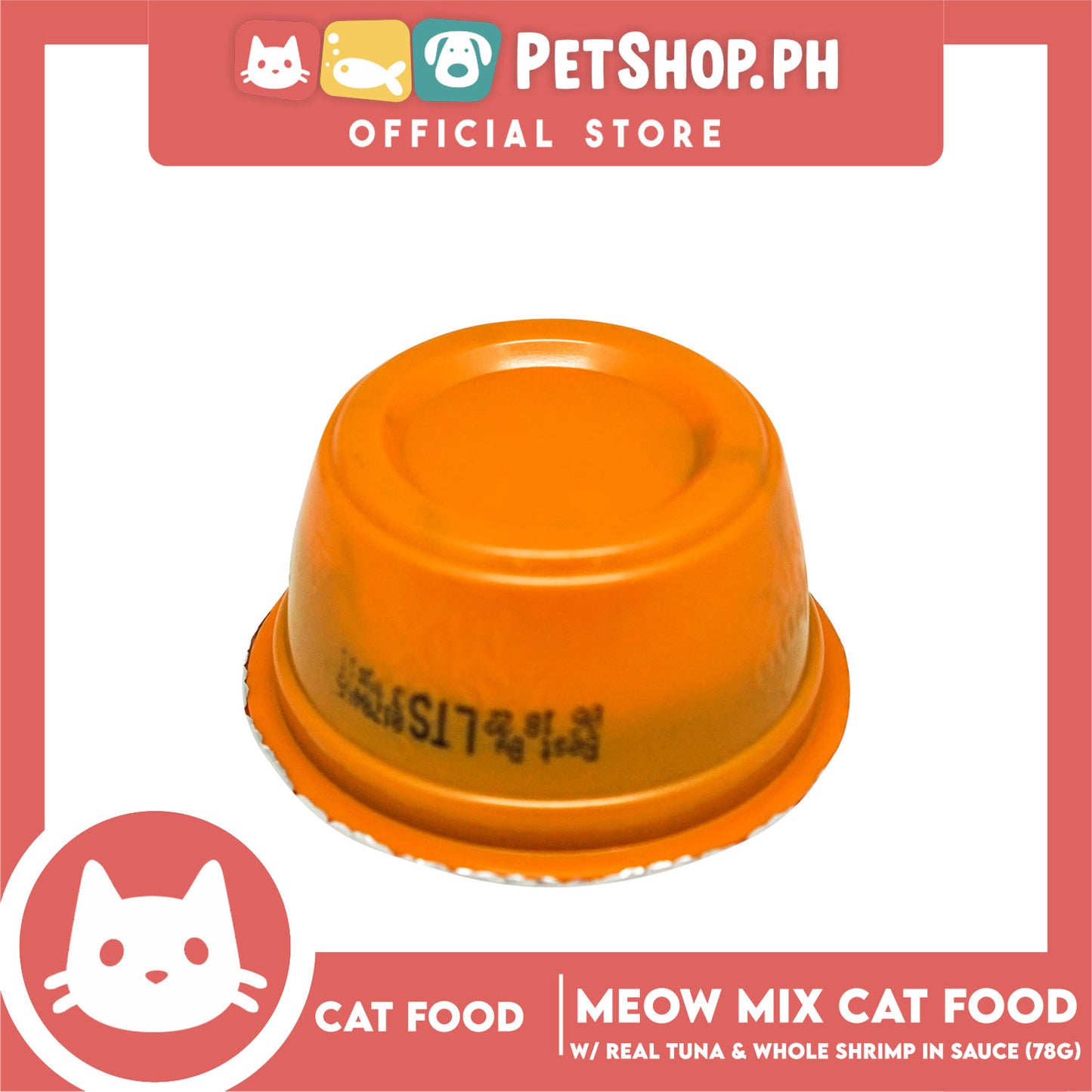 Meow Mix Tender Favorites with Real Tuna and Whole Shrimp in Sauce 78g