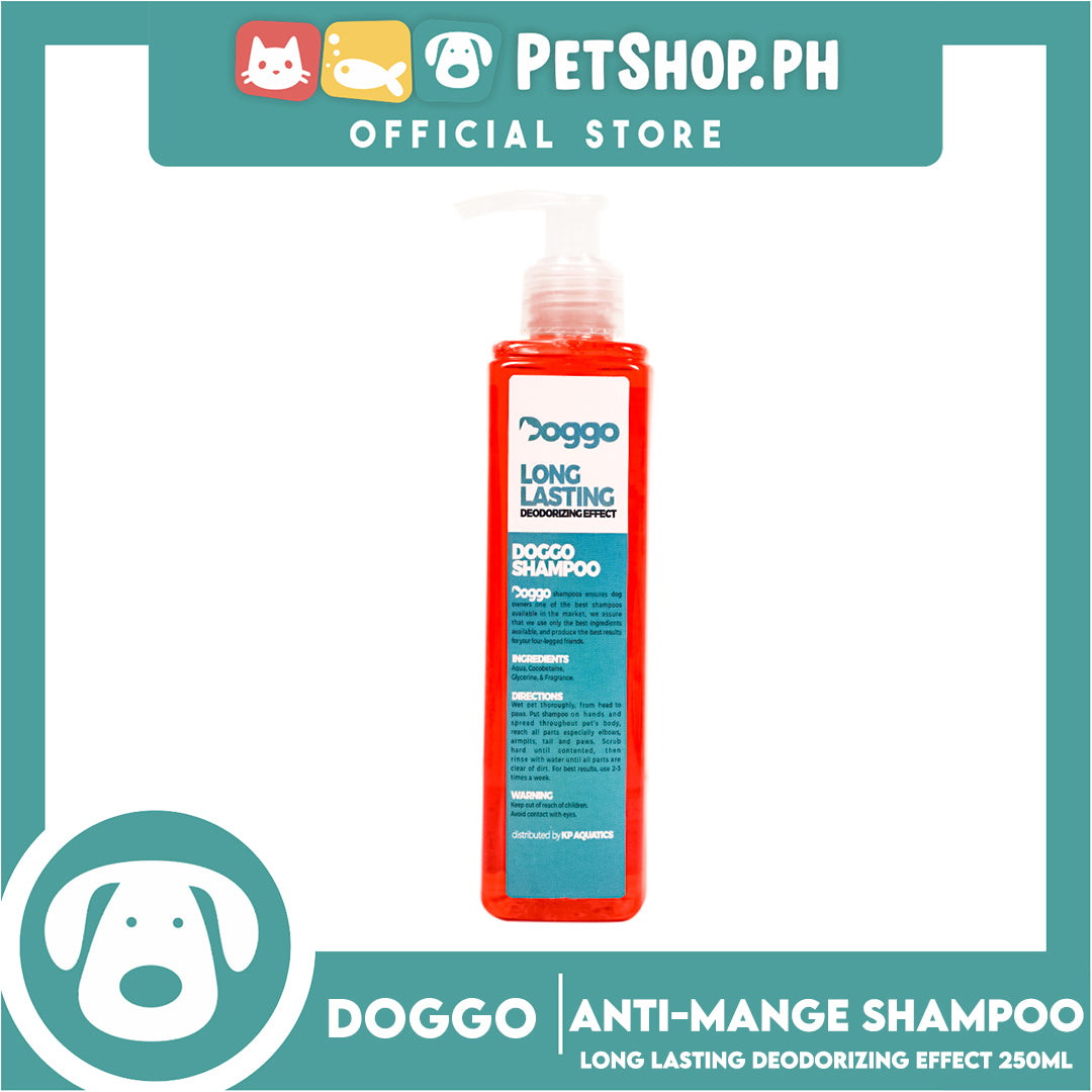 Doggo Shampoo Long Lasting Deodorizing Effect 250ml (Anti-Mange)