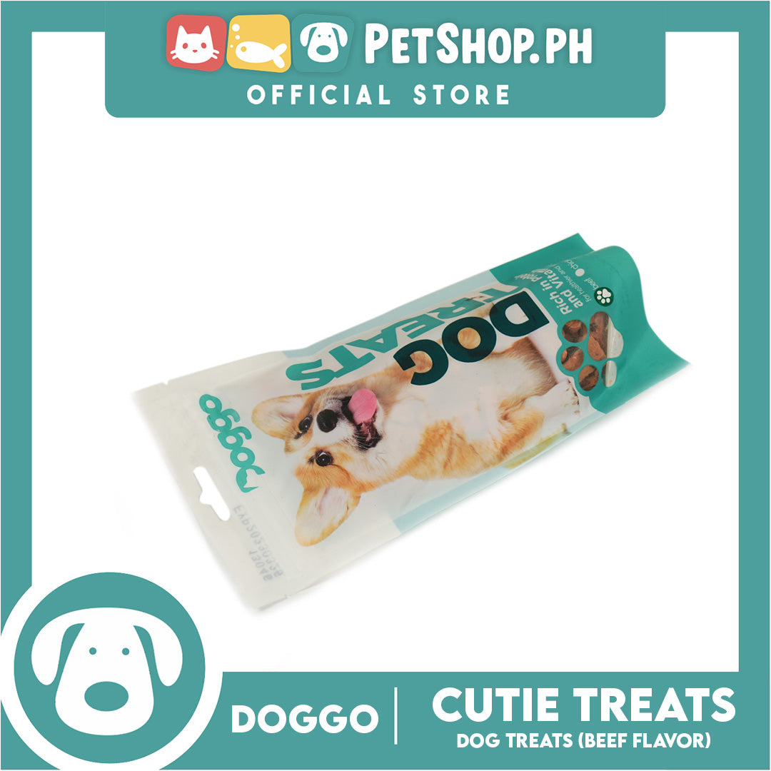 Doggo Dog Cutie Treats 150 grams, 50 pcs. (Beef Flavor)