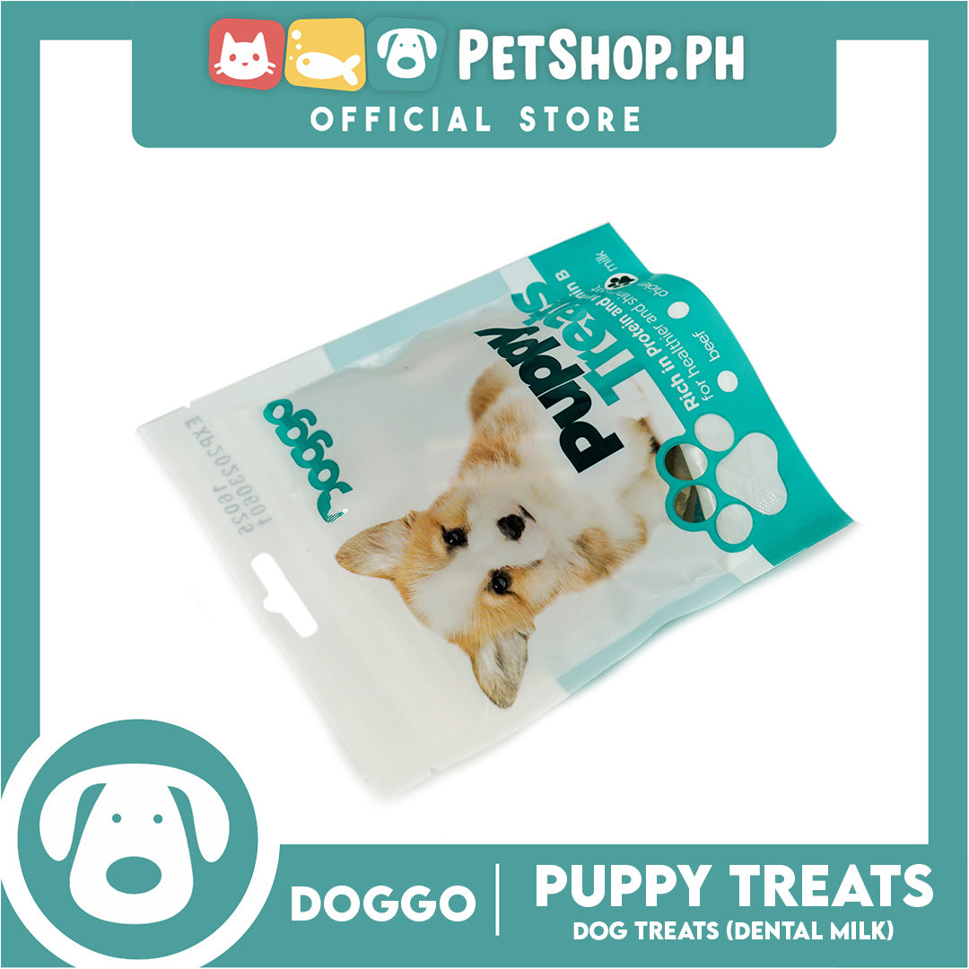 Doggo Dog Puppy Treats Mini Dental Sticks (Milk) 82 grams
