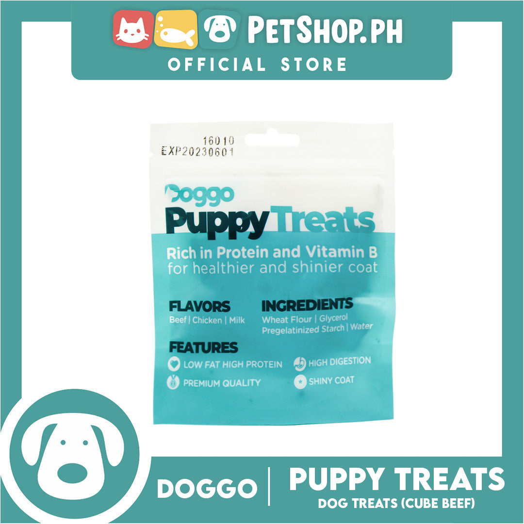 Doggo Dog Puppy Treats (Cube Beef)