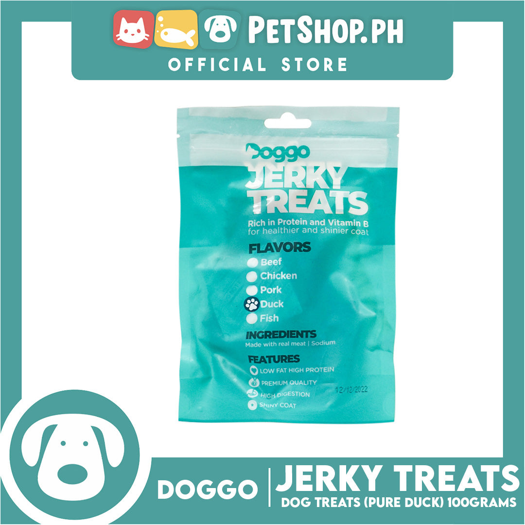 Doggo Dog Jerky Treats 100grams (Pure Duck)