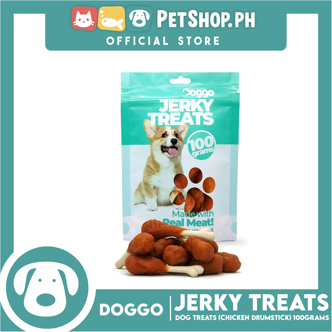 Doggo Dog Jerky Treats 100grams (Chicken Drumstick) treats for You Dog
