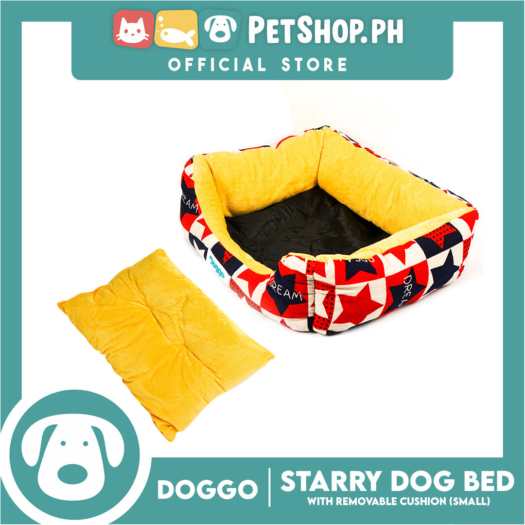 Doggo Starry Bed (Large) Removable Cushion Dog Bed