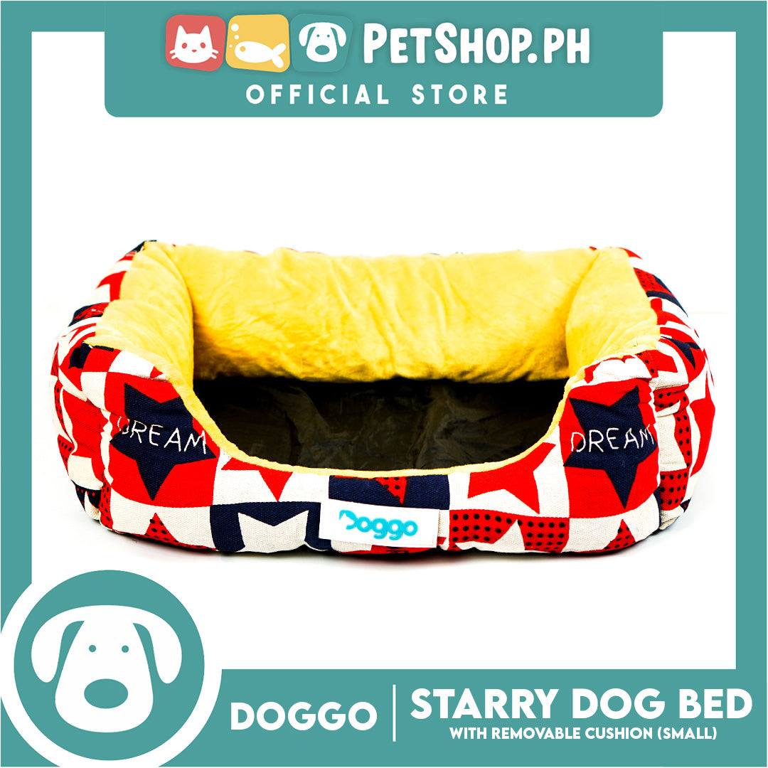 Doggo Starry Bed (Extra Large) Removable Cushion Dog Bed