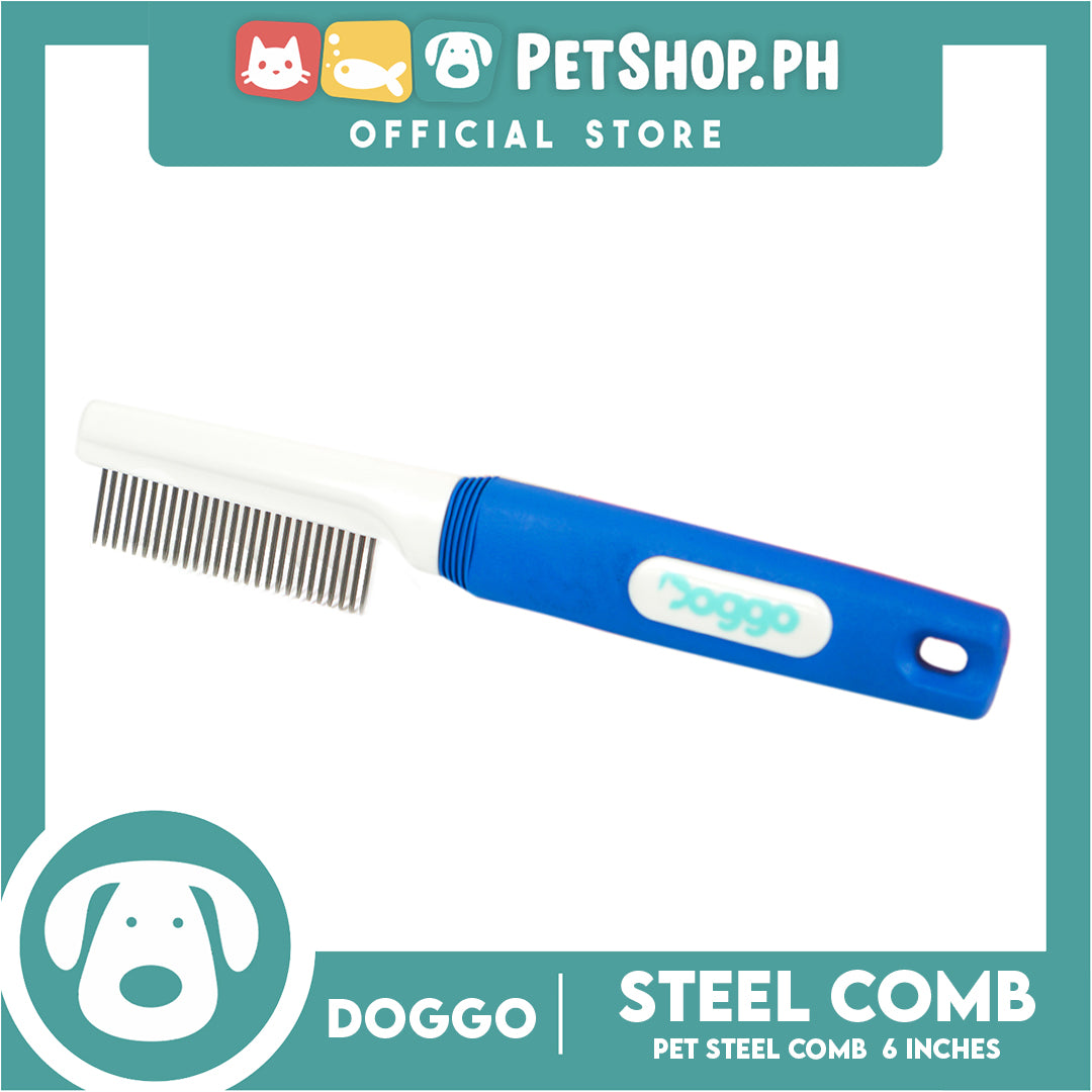 Doggo Pet Steel Comb 6 Inches