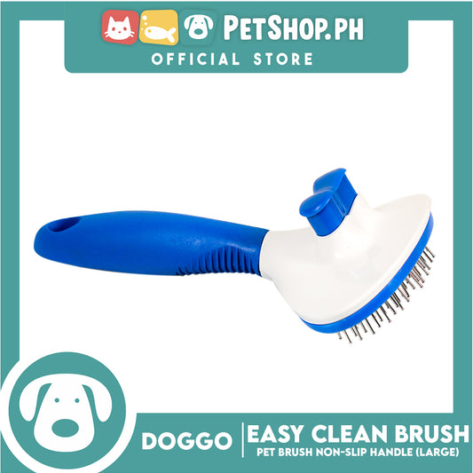 Doggo Easy Clean Slicker Brush (Large) Hair Brush For Your Dog