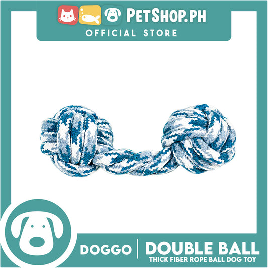 Doggo Double Ball (Blue) Perfect Toy for Dog