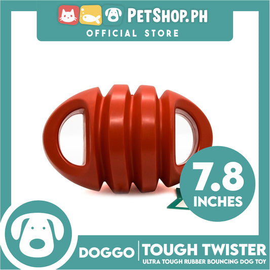 Doggo Tough Twister Design (Red) Dog Toy Pet Toy for Adult
