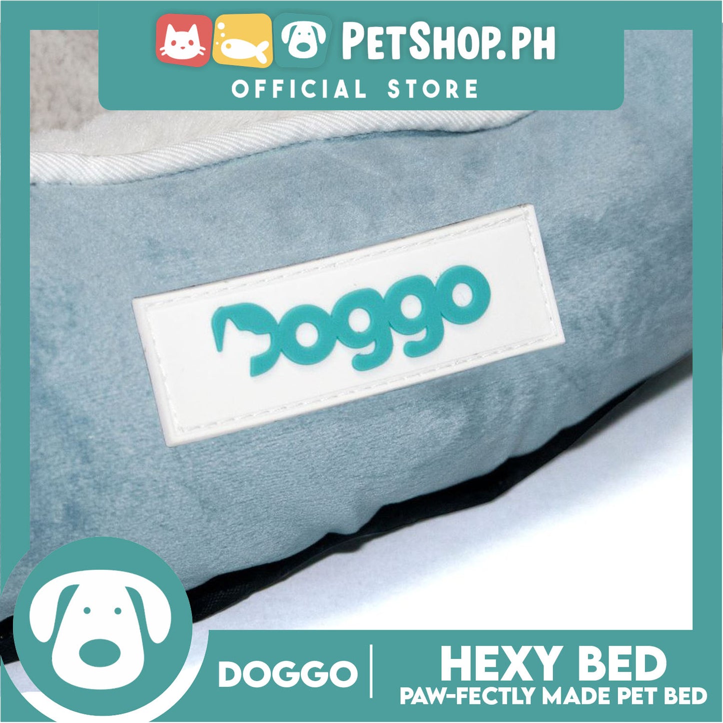 Doggo Hexy Bed (Large) Comfortable Dog Bed