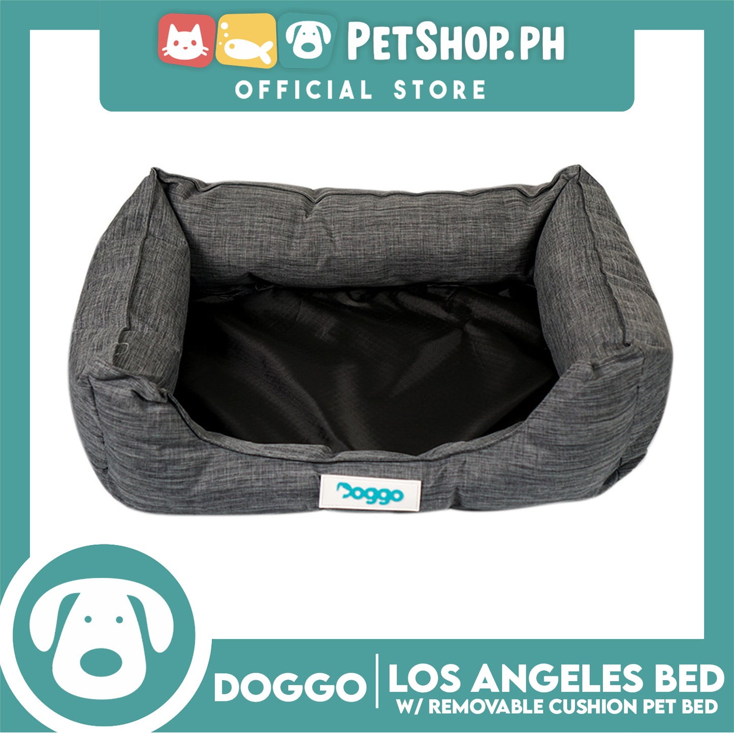 Doggo Los Angeles Bed (Medium) Comfortable Pet Bed