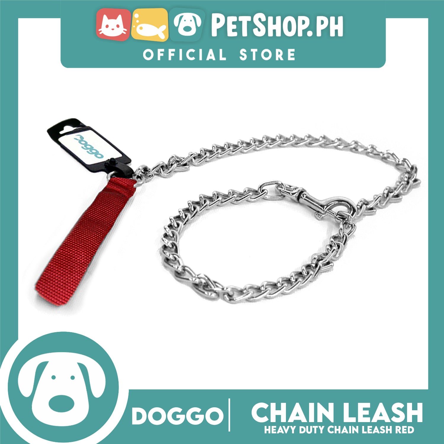 Heavy duty chain clearance leash