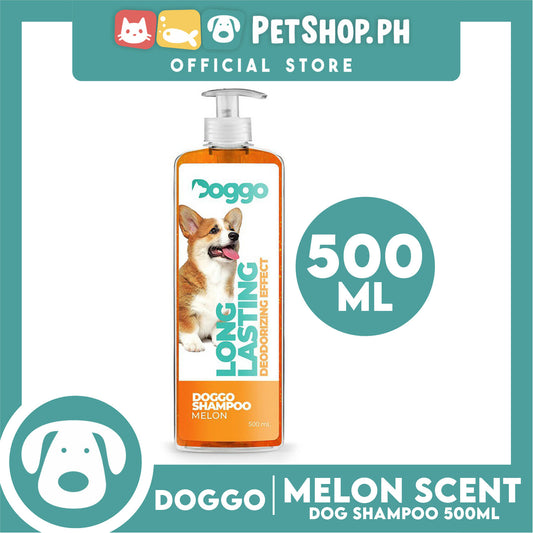 Doggo Shampoo Long Lasting Deodorizing Effect 500ml (Melon) Shampoo for Your Pet