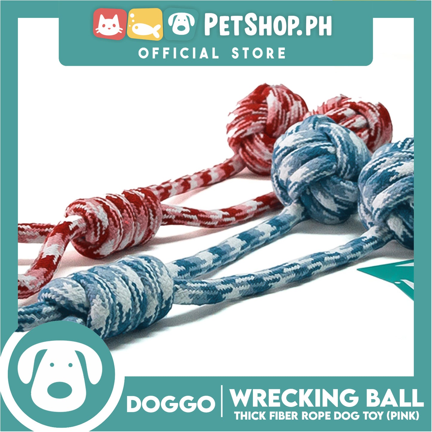 Doggo Double Twin Wrecking Ball (Pink)