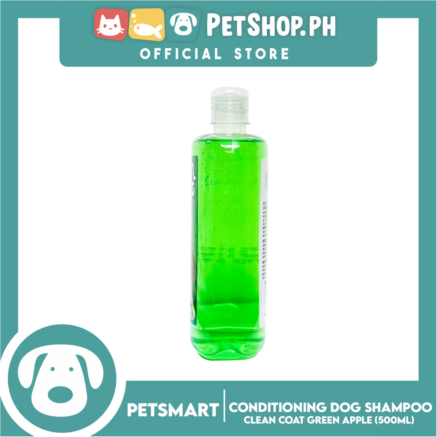 Clean Coat Conditioning With Tea Tree Oil 500ml (Green Apple) Dog Shampoo