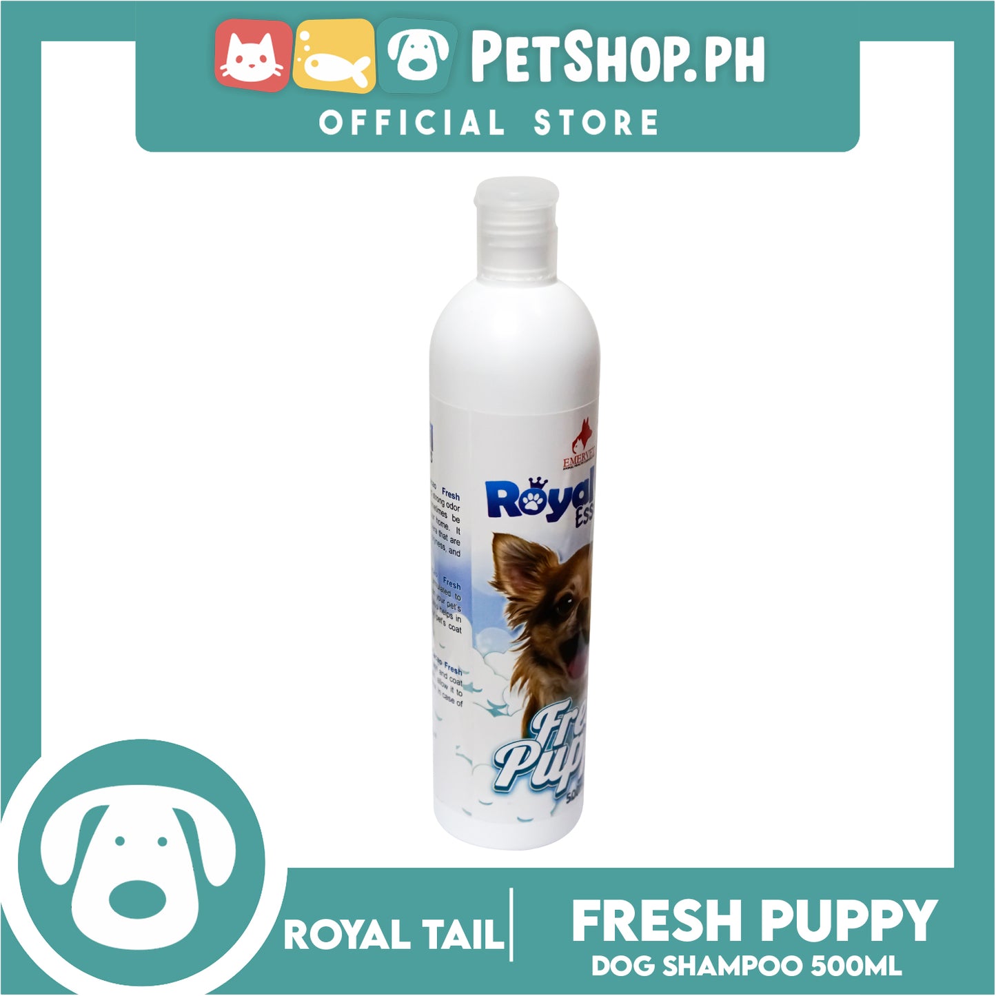 Royal Tail Essentials Dog Shampoo (Fresh Puppy) 500ml