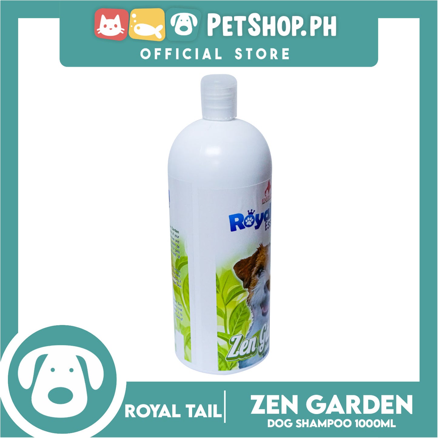 Royal Tail Essentials Dog Shampoo (Zen Garden) 1 Liter