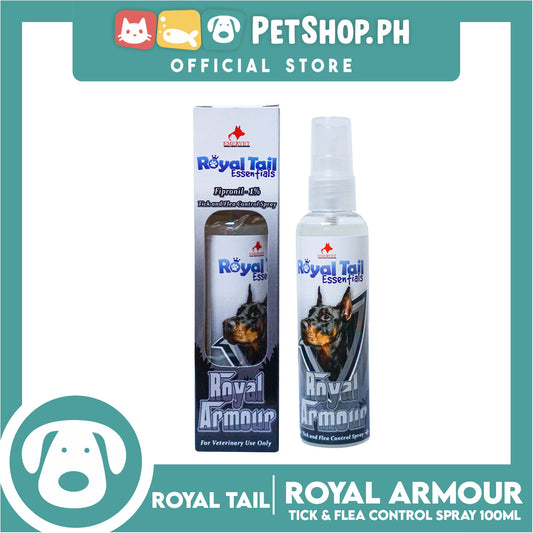 Royal Tail Essentials Tick and Flea Control Spray (Royal Armour) 100ml