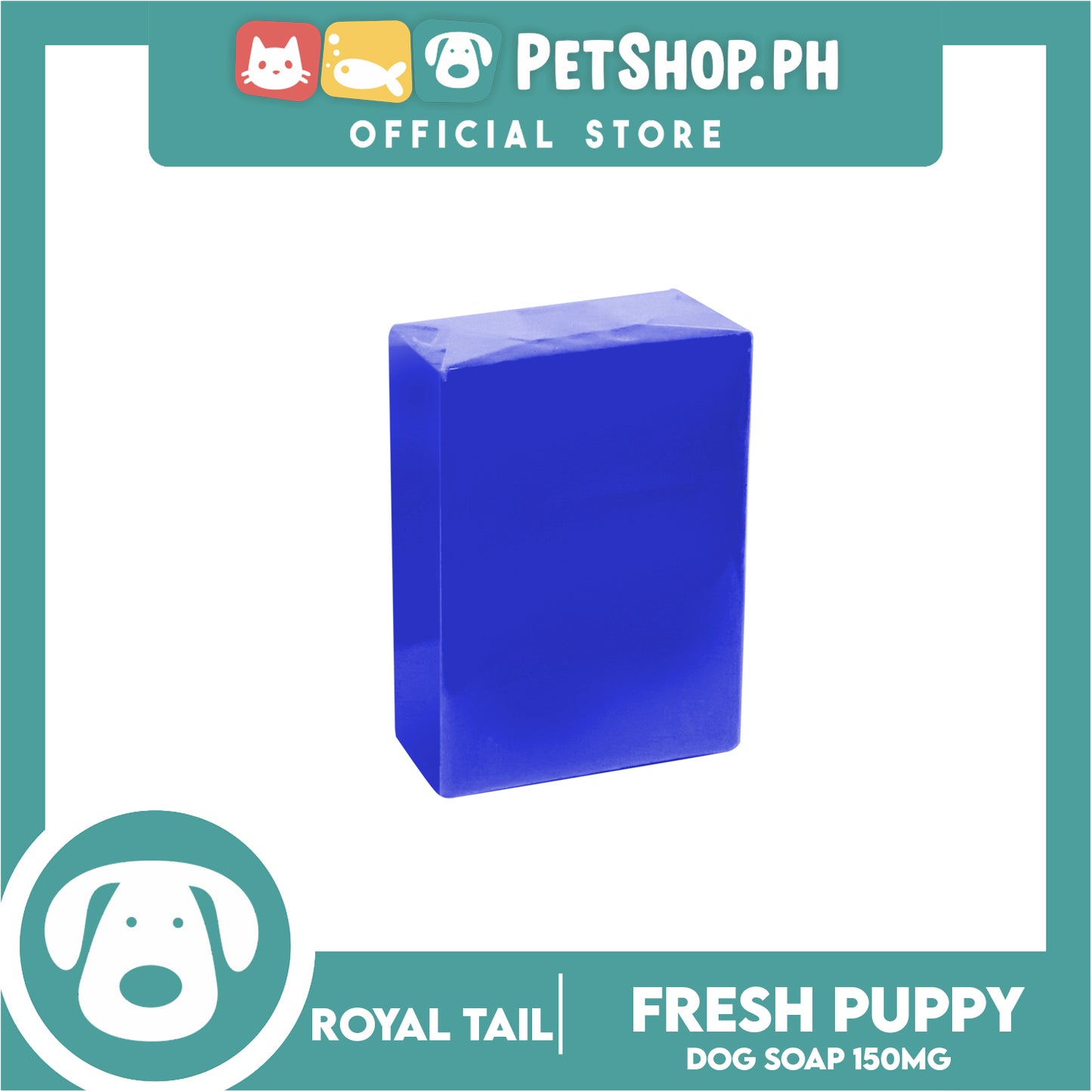 Royal Tail Essentials Madre de Cacao Dog Soap 150mg (Fresh Puppy)