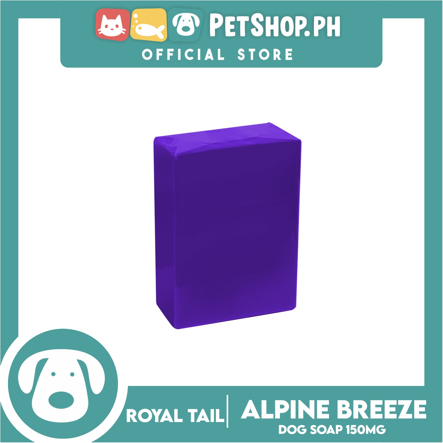 Royal Tail Essentials Madre de Cacao Dog Soap 150mg (Alpine Breeze)