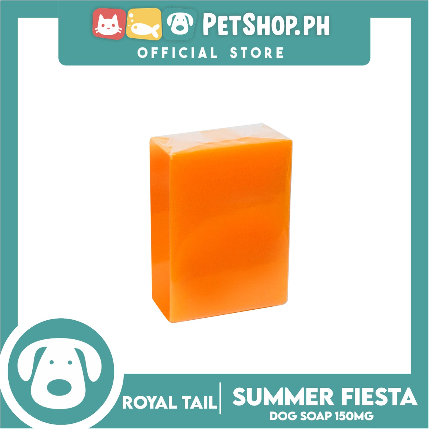 Royal Tail Essentials Madre de Cacao Dog Soap 150mg (Summer Fiesta)