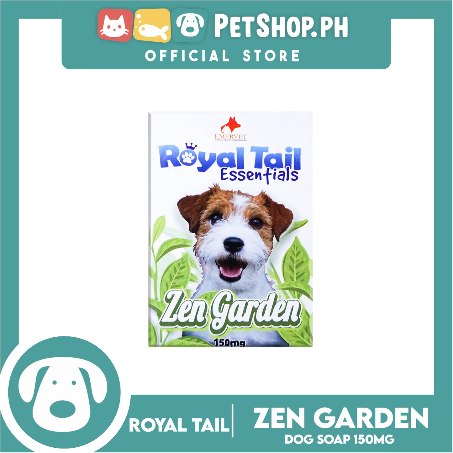 Royal Tail Essentials Madre de Cacao Dog Soap 150mg (Zen Garden)