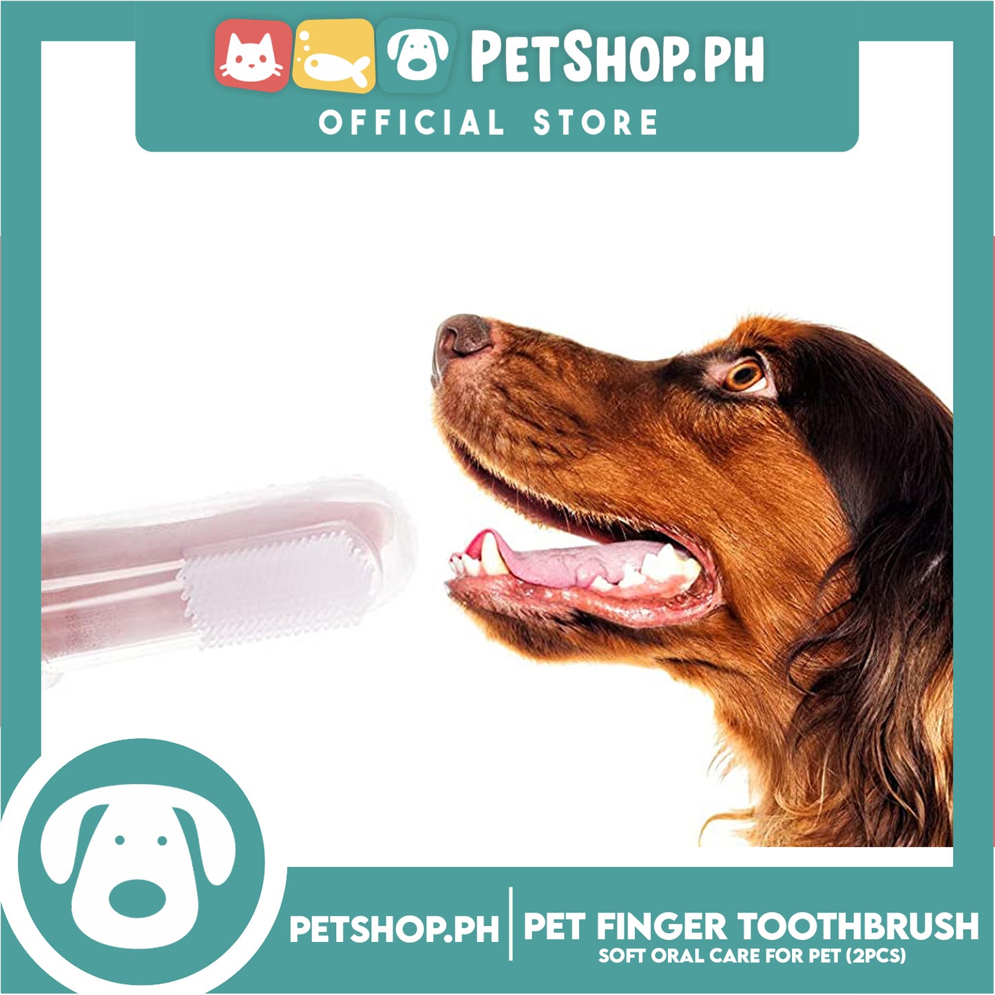 2pcs. Pet Finger Toothbrush Soft Oral Care For Pets, Soft Silicone Pet Toothbrush Finger