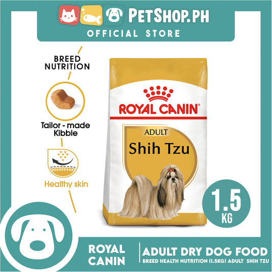 Royal Canin Shih Tzu Adult (1.5kg) Dry Dog Food - Breed Health Nutrition