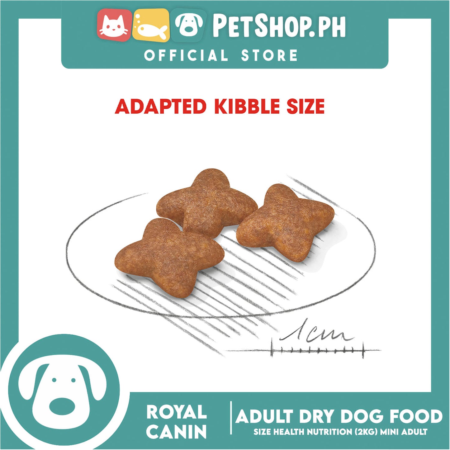 Royal Canin Mini Adult (2kg) Dry Dog Food - Size Health Nutrition
