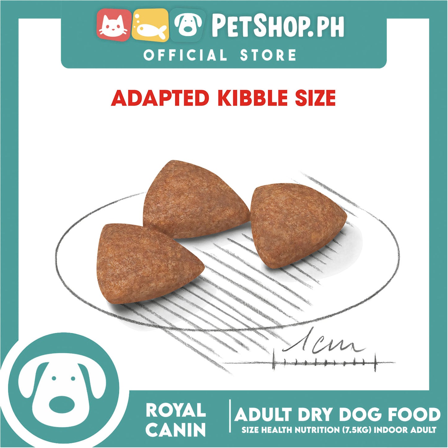 Royal Canin Mini Indoor Adult (7.5kg) Dry Dog Food - Size Health Nutrition