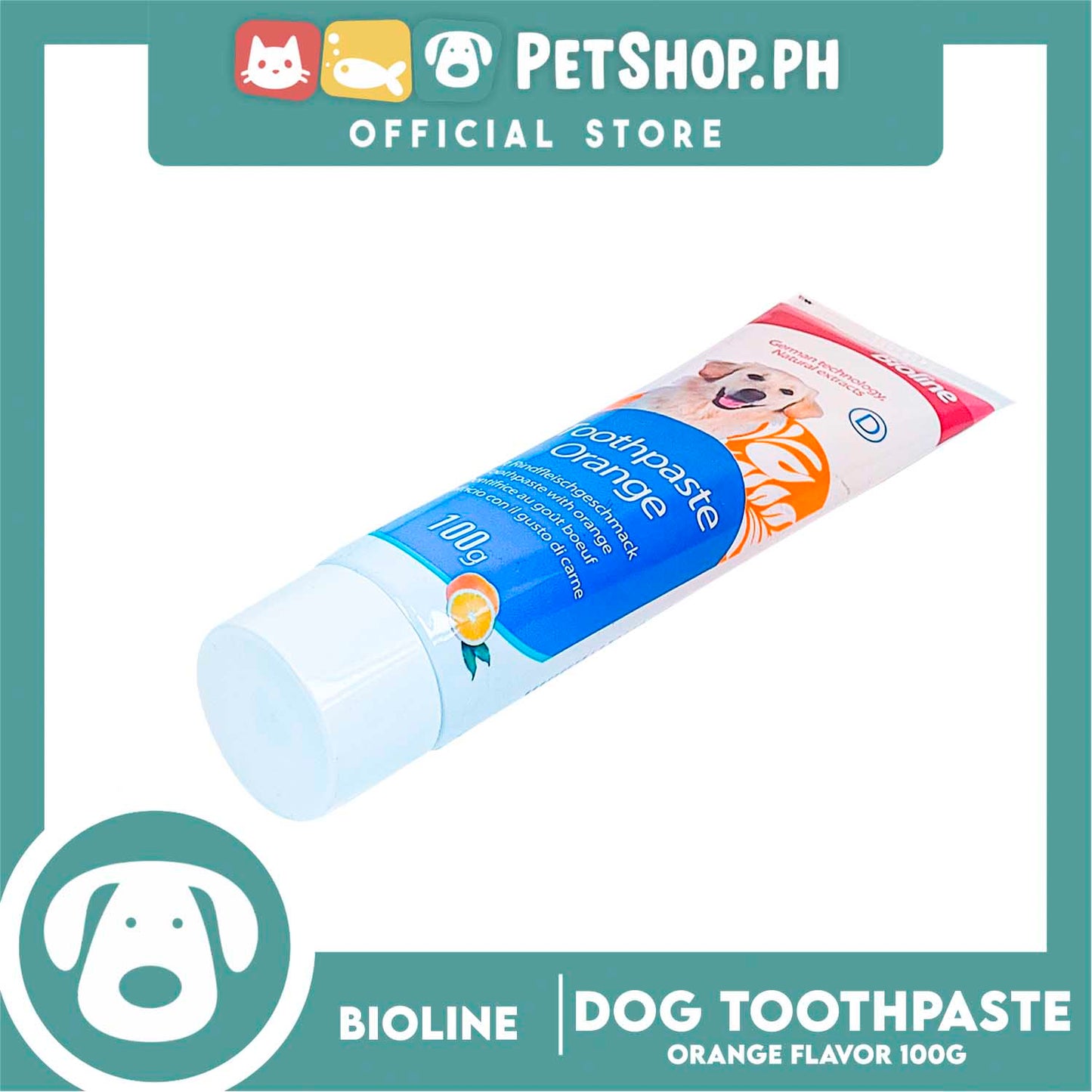Bioline Toothpaste Orange Flavor 100g