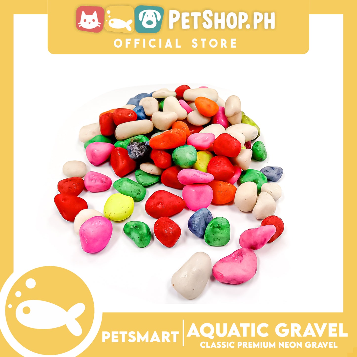 Classica Premium Aquatic Gravel Neon 250g (Assorted Colors Per Pack)