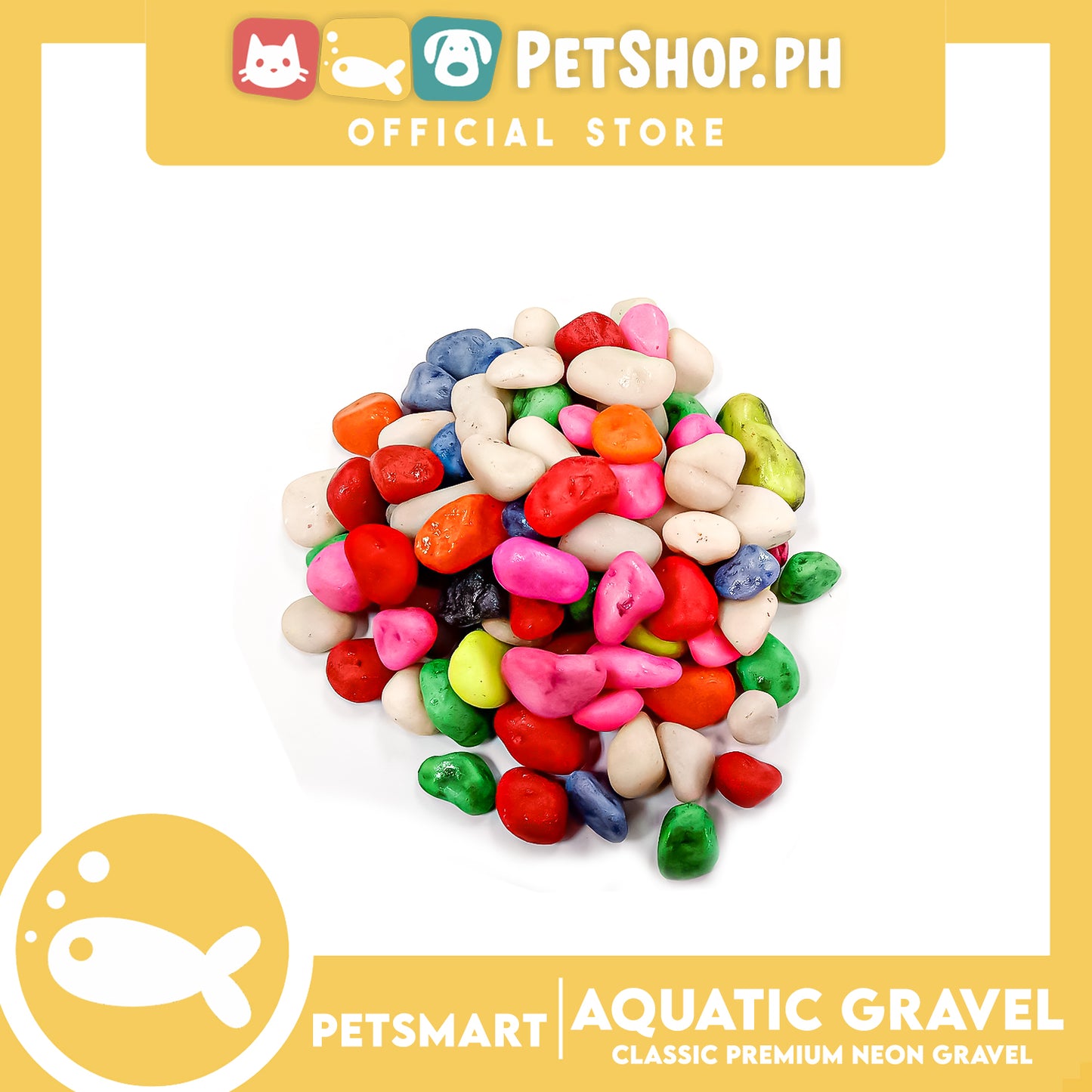 Classica Premium Aquatic Gravel Neon 250g (Assorted Colors Per Pack)