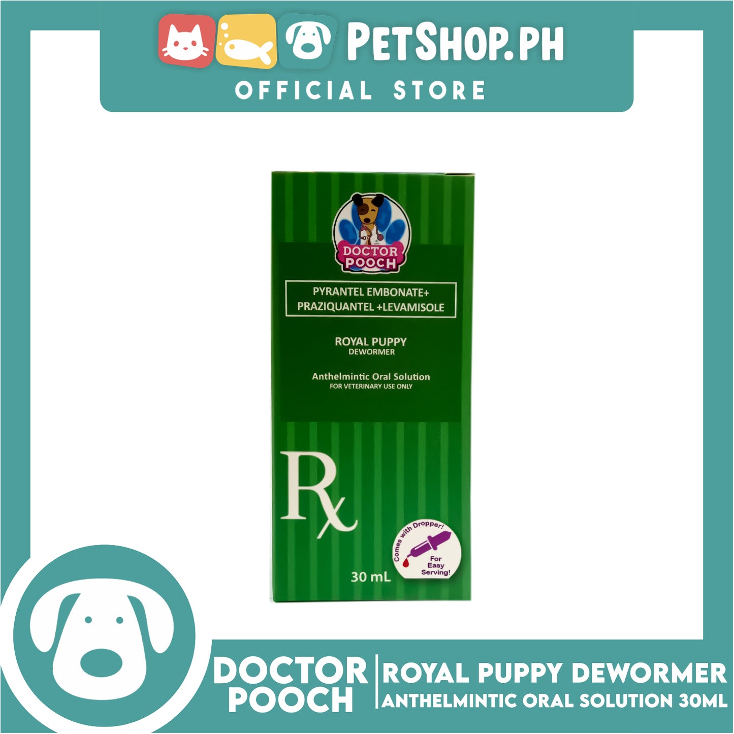 Doctor Pooch Royal Puppy Dewormer 30ml