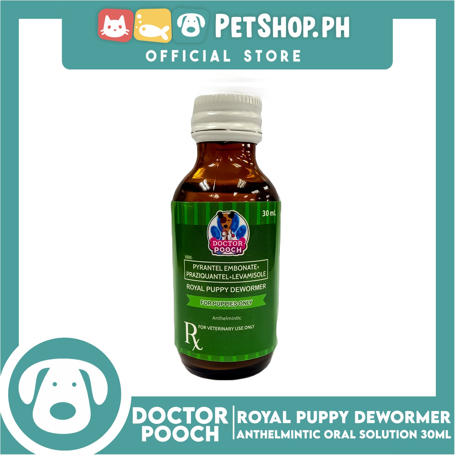 Doctor Pooch Royal Puppy Dewormer 30ml
