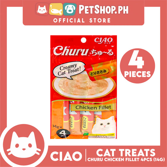 Ciao Churu Chicken Fillet Flavor (SC-73) Creamy Cat Treats 14g x 4pcs