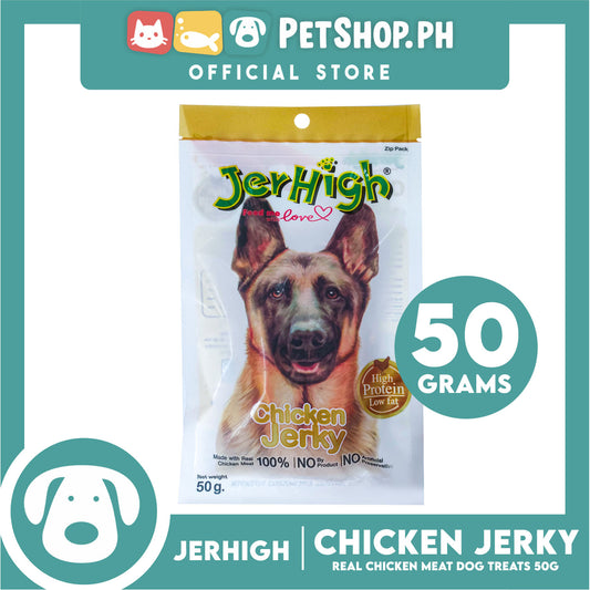 Jerhigh Chicken Jerky with Real Chicken Meat 50g Dog Treats