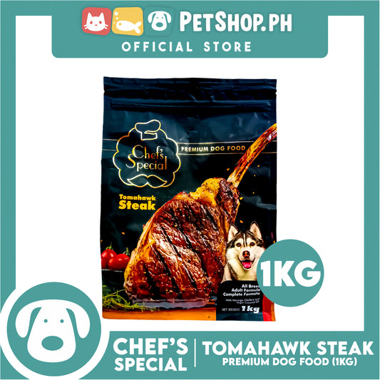 Chef's Special Premium Dog Food Tomahawk Steak 1kg (Adult)