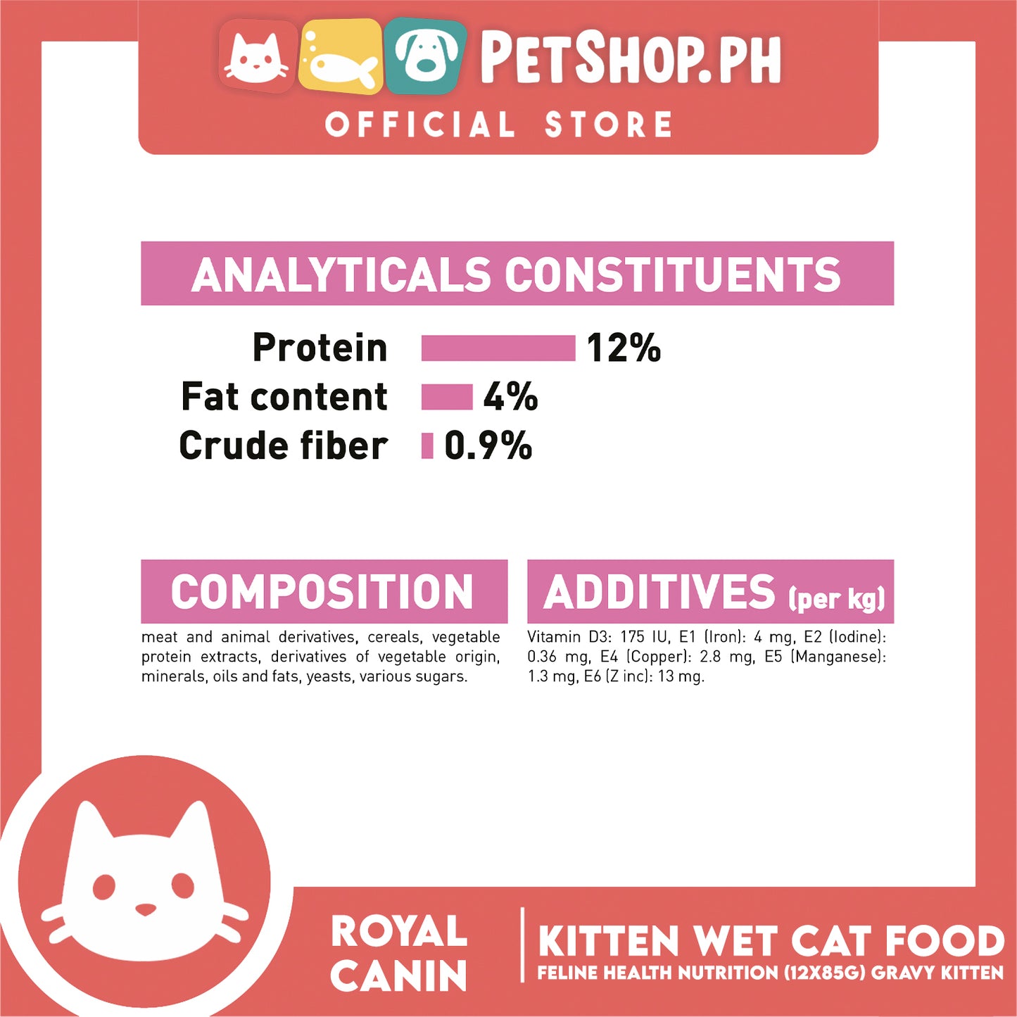 Royal Canin Kitten Gravy (85g) Wet Cat Food - Feline Health Nutrition