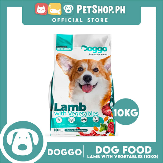Doggo Lamb with Vegetables 10kg Dog Food