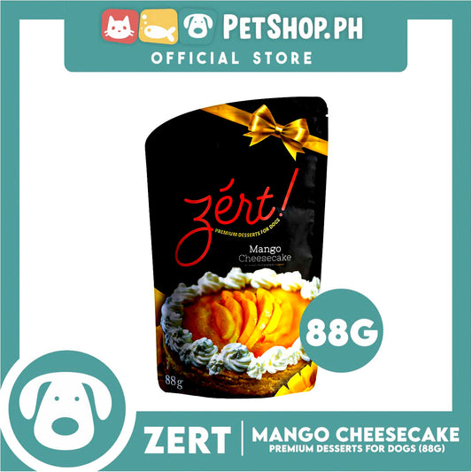 Zert Premium Desserts for Dogs 88g (Mango Cheesecake)