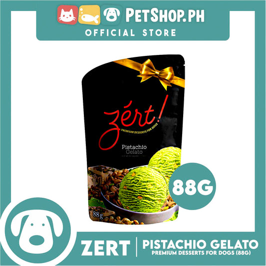 Zert Premium Desserts for Dogs 88g (Pistachio Gelato)