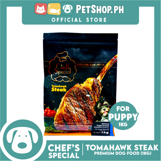 Chef's Special Premium Dog Food Tomahawk Steak 1kg (Puppy)