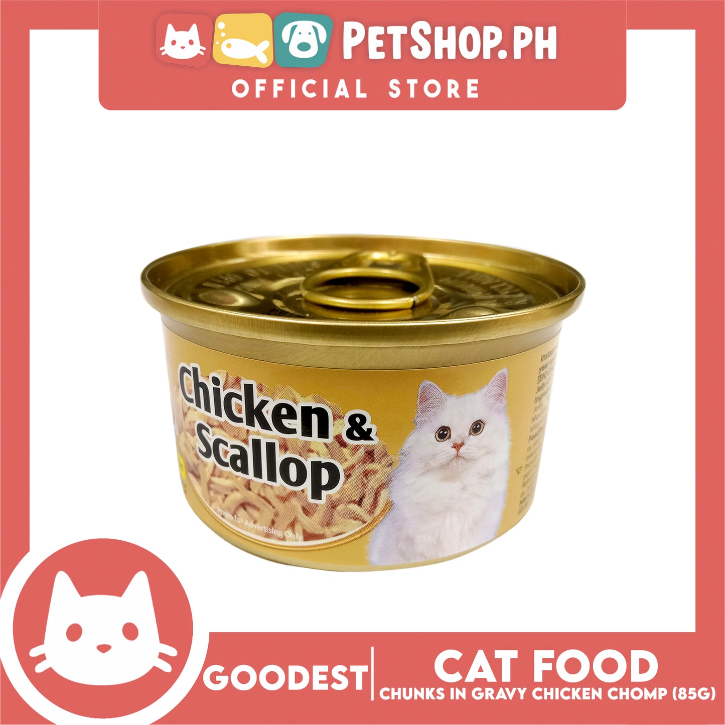 Ciao Chicken and Scallop 75g Cat Canned Wet Food
